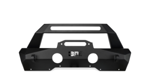 Jeep Wrangler JK Front Winch Bumper - Body Armor 4x4 - Orion Stubby - Light Texture Black - `07-`22